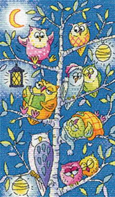 Birds of a Feather - Tree of Owls