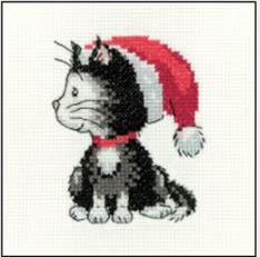 Black & White Christmas Kitten Kit