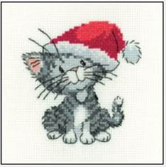 Silver Tabby Christmas Kitten Kit
