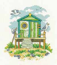Green Beach Hut - By The Sea Kit