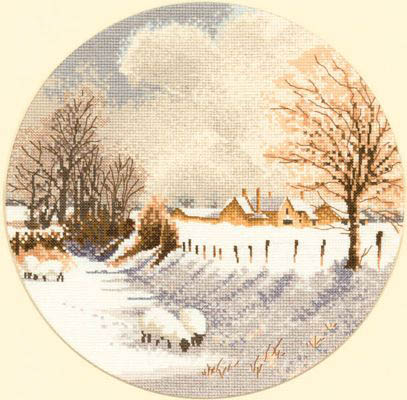 Circles - Winter Sheep