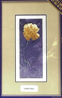 Blue Flower Panel - Carnation