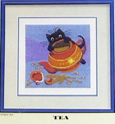 Toni Groffe Collection - Little Black Cat - Tea