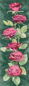 Flower Panels - Pink Roses 