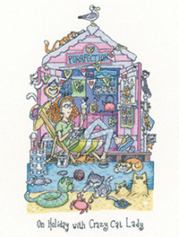 Cats Rule - On Holiday With Crazy Cat Lady Kit