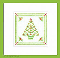 Holly Greeting Cards - Filagree Tree Cards Kit