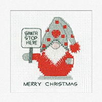 Christmas Cards - Santa Stop Here Cards Kit