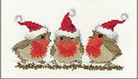 Festive Robins
