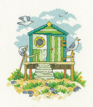 Green Beach Hut - By The Sea Kit