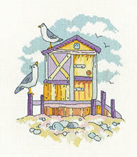 Yellow Beach Hut - By The Sea Kit