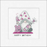 18th Birthday Pink Greeting Cards Kit