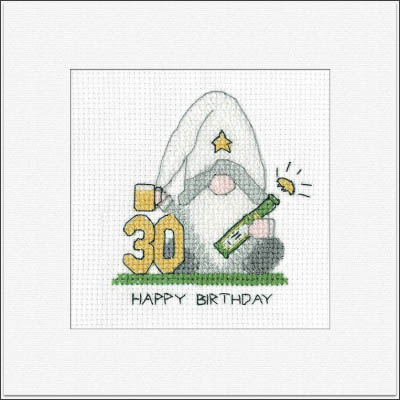 30th Birthday Green Greeting Cards Kit