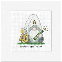 40th Birthday Green Greeting Cards Kit