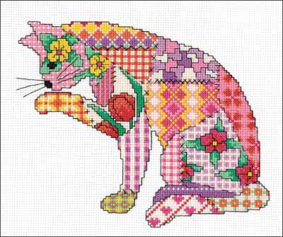 Cat Patchwork Kit
