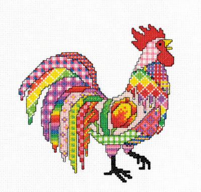 Cockerel Patchwork Kit
