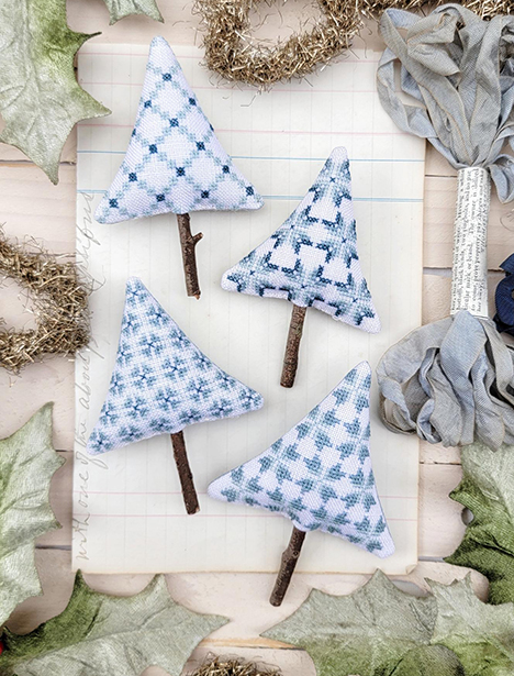 Quilted Mini Trees