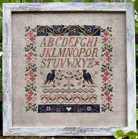 Two Blue Birds Sampler