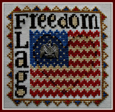 Word Play - Freedom Flag