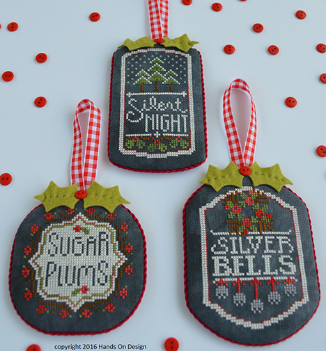 Chalkboard Ornaments Christmas Collection #3