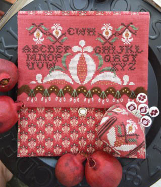 Pomegranate Pocket & Pincushion 