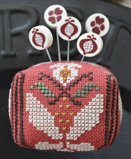 Pomegranate Pocket & Pincushion 