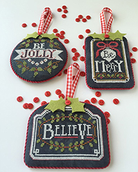 Chalkboard Ornaments Christmas Collection Part 1
