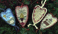 Merry Heart Ornaments I