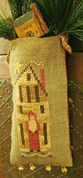 Christmas House Hanging Pouch