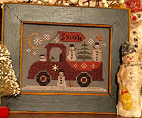 Traveling Snowmen Truck
