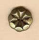 Olde Brass Coneflower Homespun Elegance Button