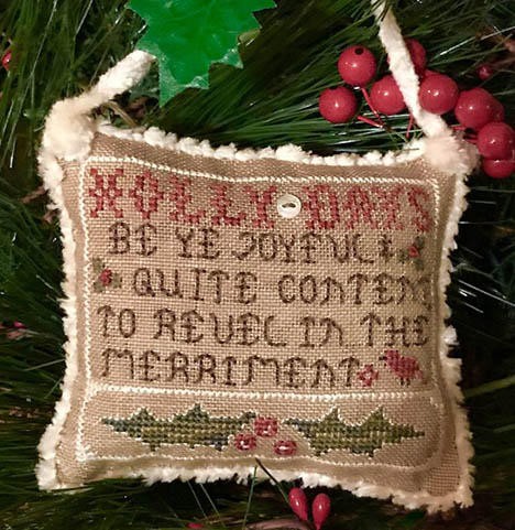 2020 Sampler Ornaments - Holly Days