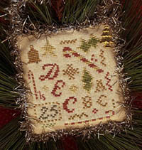 2015 Sampler Ornament - Christmassy Stuff 