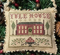 2018 Sampler Ornament - Yule House  