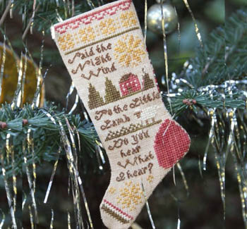 Stocking Ornament #1 - Do You Hear What I Hear?