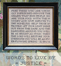 Words To Live By: Justice