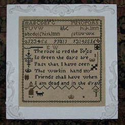 Ellen Myerscough Sampler