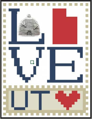 Love Bits States - Love Utah