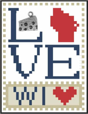 Love Bits States - Love Wisconsin