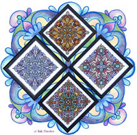 Four Seasonal Mandalas