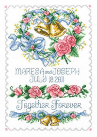 Wedding Bell Heart