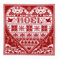 Redwork Noel