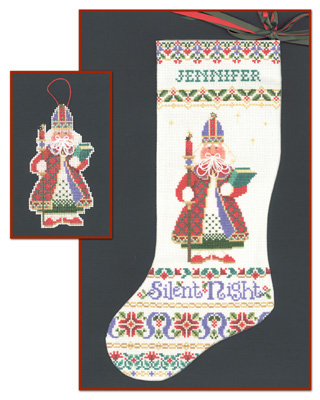 Silent Night Stocking