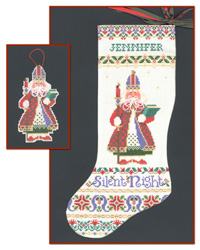 Silent Night Stocking