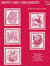 Simply Red Ornaments