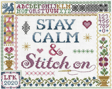 Stay Calm & Stitch On