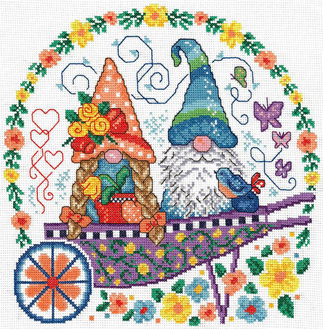 Gnomes In The Garden
