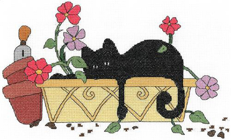 Catnap in the Garden
