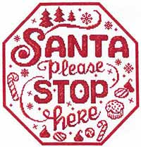 Santa Stop Here