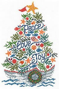 Seaside Christmas Tree
