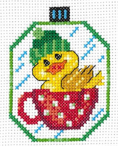 Quacky Christmas Ornament SAL April
